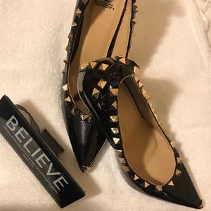 Mandi Patent Leather Heels sz 8
